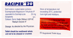 Raciper 20 Tablet 15 Raciper 20 Tablet 15