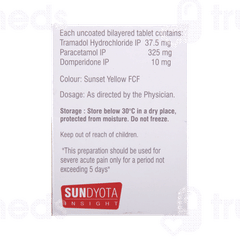 Ramcet D 37.5/325/10 MG Tablet 10 Ramcet D 37.5/325/10 MG Tablet 10