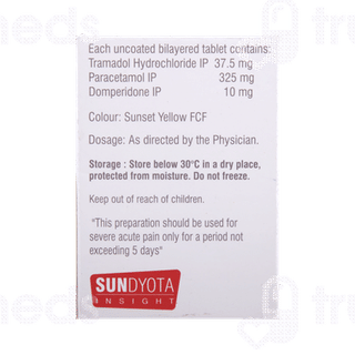 Ramcet D 37.5/325/10 MG Tablet 10