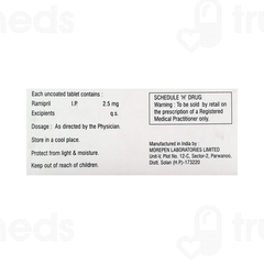 Ramicure 2.5 MG Tablet 10