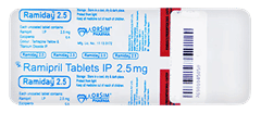 Ramiday 2.5 Mg Tablet 10 Ramiday 2.5 Mg Tablet 10