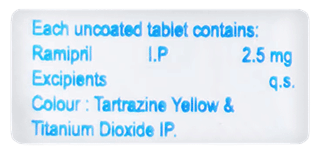 Ramiday 2.5 Mg Tablet 10
