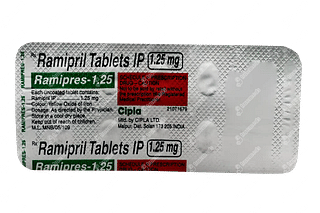 Ramipres 1.25 MG Tablet 10