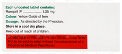 Ramipres 1.25 Tablet 10 Ramipres 1.25 Tablet 10