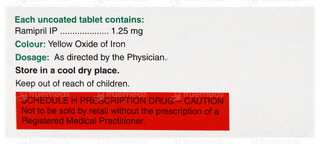 Ramipres 1.25 Tablet 10