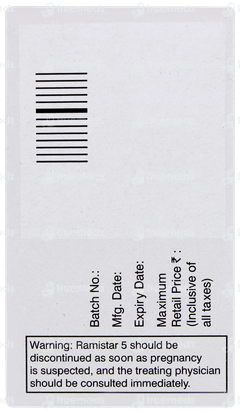 Ramistar 5 Tablet 15