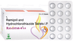 Ramistar H 2.5 Tablet 15