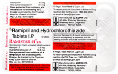 Ramistar H 2.5 Tablet 15 Ramistar H 2.5 Tablet 15