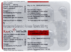 Rancv 500 Tablet 10 Rancv 500 Tablet 10