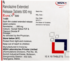 Rancv 500 Tablet 10 Rancv 500 Tablet 10