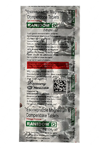 Ranidom O Rf 10/20 MG Tablet 10