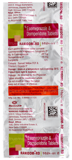Ranidom Rd Tablet 10