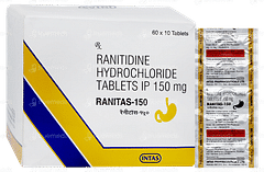 Ranitas 150 Tablet 10