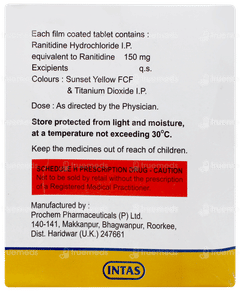 Ranitas 150 Tablet 10