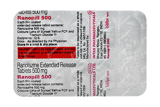 Ranopill 500 MG Tablet 10