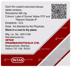 Ranopill 500 Tablet 10 Ranopill 500 Tablet 10