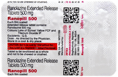 Ranopill 500 Tablet 10 Ranopill 500 Tablet 10