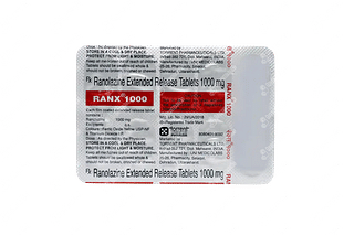 Ranx 1000 MG Tablet Er 10