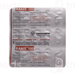 Ranx 500 Tablet 15 Ranx 500 Tablet 15