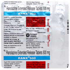 Ranx 500 Tablet 15 Ranx 500 Tablet 15