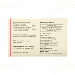 Rapiclav 375 Tablet 10 Rapiclav 375 Tablet 10