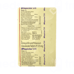 Rapiclav 375 Tablet 10 Rapiclav 375 Tablet 10