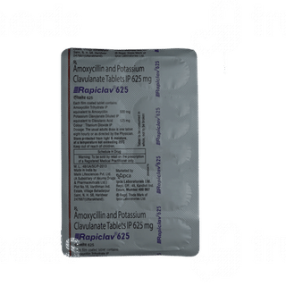 Rapiclav 625 Tablet 10