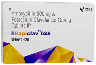 Rapiclav 625 Tablet 10