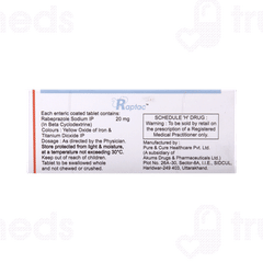 Raptac 20 Mg Tablet 10