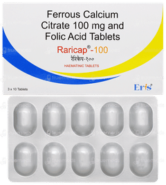Raricap 100 Tablet 10