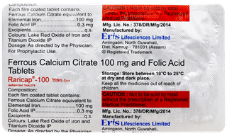 Raricap 100 Tablet 10