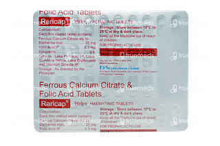 Raricap 25 MG Tablet 40