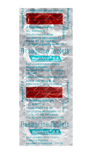 Rasalect 0.5 MG Tablet 10