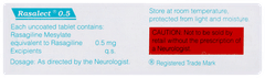 Rasalect 0.5 Tablet 10
