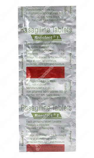 Rasalect 1 MG Tablet 10