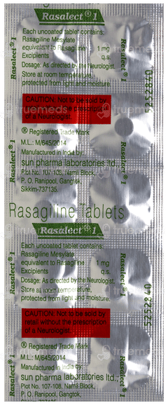 Rasalect 1 Tablet 10