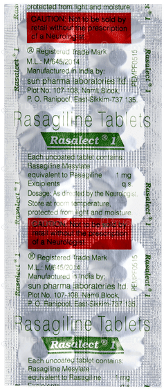 Rasalect 1 Tablet 10 Rasalect 1 Tablet 10