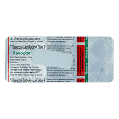 Ravoz 20 Mg Tablet 10