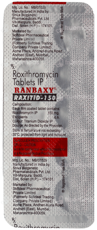 Raxitid 150 Tablet 10
