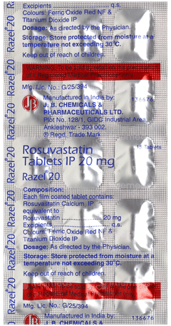 Razel 20 Tablet 15 Razel 20 Tablet 15
