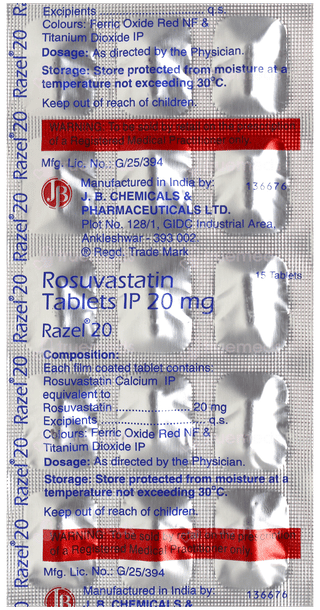 Razel 20 Tablet 15