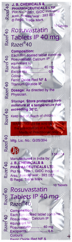 Razel 40 Tablet 10 Razel 40 Tablet 10