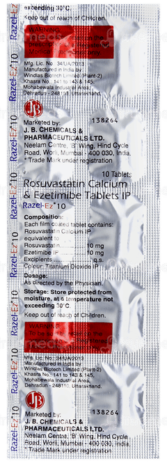 Razel Ez 10 Tablet 10