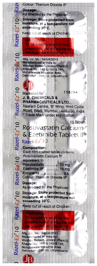 Razel Ez 10 Tablet 10