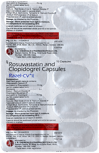 Razel Cv 10/75 Capsule 10