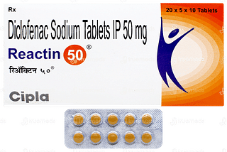 Reactin 50 Tablet 10