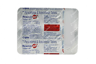 Reactin Ap 100/325 MG Tablet 10