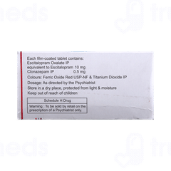 Recita Forte 10/0.5 MG Tablet 10