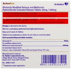 Reclimet Od 30 Tablet 15
