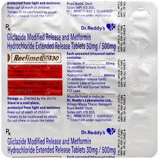 Reclimet Od 30 Tablet 15
